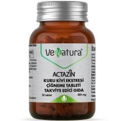 Venatura Actazin Kuru Kivi Ektresi 30 Çiğneme Tableti