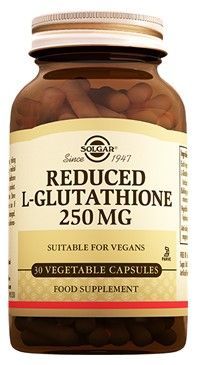 Solgar L-Glutathione 250 mg (Reduced) 30 Kapsül