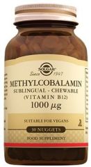 Solgar Methylcobalamin (B12) 1000 mcg 30 Dilaltı Tablet