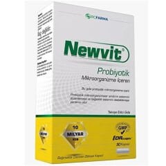 Newvit Probiyotik 30 Kapsül