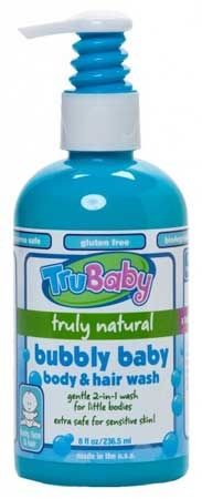 Trukid Trubaby Bubbly Hair & Body Bebek için Saç ve Vücut Şampuanı 236 ml