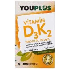 Youplus Vitamin D3K2 20 ml