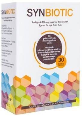 Synbiotic Probiyotik Mikroorganizma Ve Beta Glukan İçeren Takviye Edici Gıda