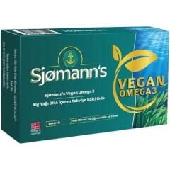 Sjomann’s Vegan Omega 3 30 Jel Kapsül