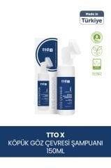 TTO X Aplikatörlü Köpük Göz Çevresi Şampuanı 150 ml