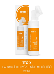 TTO X Yağlı Ciltlere Özel Çay Ağacı Içeren Aplikatörlü Yüz Köpüğü Hassas Ciltler İçin 200 Ml