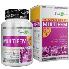 Suda Vitamin Multifem 50+ 50 Kapsül