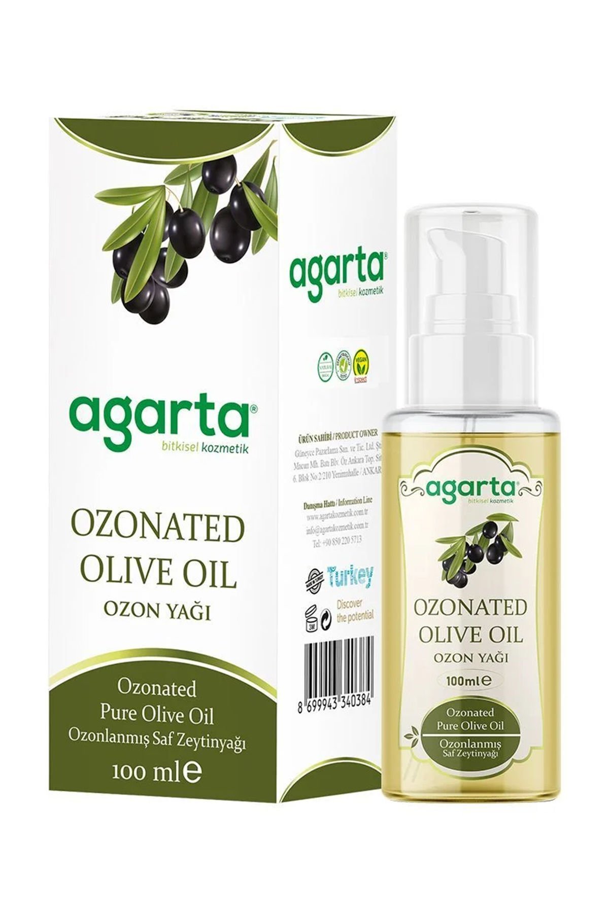 Agarta Ozon Yağı 100 ml