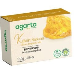 Agarta El Yapımı Doğal Sabun Kükürt 150 Gr