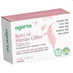 Agarta Kuru Hassas Ciltler İçin Sabun 150 gr