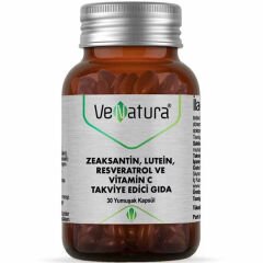 Venatura Zeaksantin Lutein Resveratrol ve Vitamin C 30 Kapsül