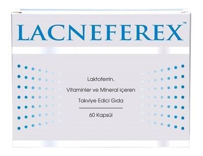 Lacneferex 60 Kapsül Laktoferrin İçerikli Takviye Edici Gıda