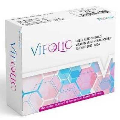 Vifolic Soft Jel 30 Kapsül