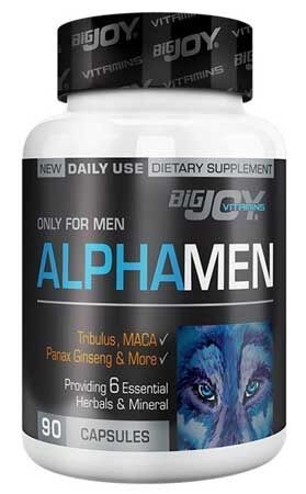 BIGJOY Vitamins Alphamen 90 Kapsül