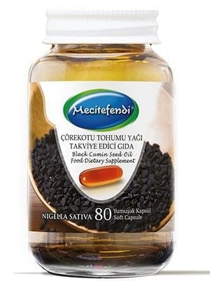 Mecitefendi Çörekotu Yağı 80 Kapsül