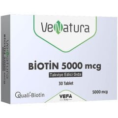 VeNatura Biotin 5000 mcg 30 Tablet