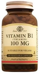 Solgar B1 Vitamin (Tiamin) 100 mg