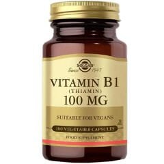 Solgar B1 Vitamin (Tiamin) 100 mg