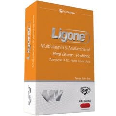 Ligone Beta Glucan Probiotic Multivitamin 60 Tablet