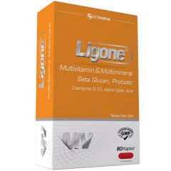 Ligone Beta Glucan Probiotic Multivitamin 60 Tablet