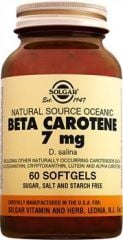 Solgar Beta Carotene 7 mg 60 Kapsül