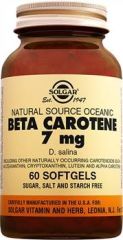 Solgar Beta Carotene 7 mg 60 Kapsül