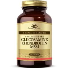 Solgar Glucosamine Chondroitin MSM 60 Tablet