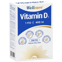 Wellcare Vitamin D3 400 IU 30 ml