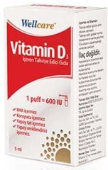 Wellcare Vitamin D3 600
