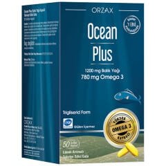 Ocean Plus 1200 mg 50 Kapsül Balık Yağı