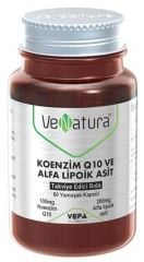 Venatura Koenzim Q10 ve Alfa Lipoik Asit 60 Kapsül
