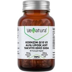 Venatura Koenzim Q10 ve Alfa Lipoik Asit 60 Kapsül
