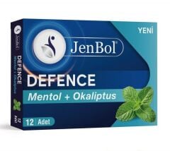 Jenbol Defence Mentol + Okaliptus Pastil 12 Drops