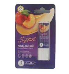 Jenbol Lip Balm Nemlendirici Dudak Bakım Kremi Şeftali Spf 20 5 gr