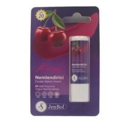 Jenbol Lip Balm Nemlendirici Dudak Bakım Kremi Kiraz Spf 20 5 gr