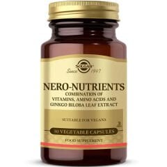 Solgar Nero Nutrients 30 Kapsül