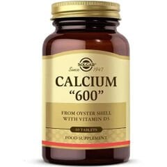 Solgar Calcium 600 (Oyster Shell) 60 Tablet