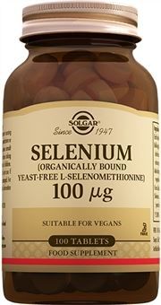 Solgar Selenium 100 mcg 100 Tablet
