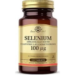 Solgar Selenium 100 mcg 100 Tablet
