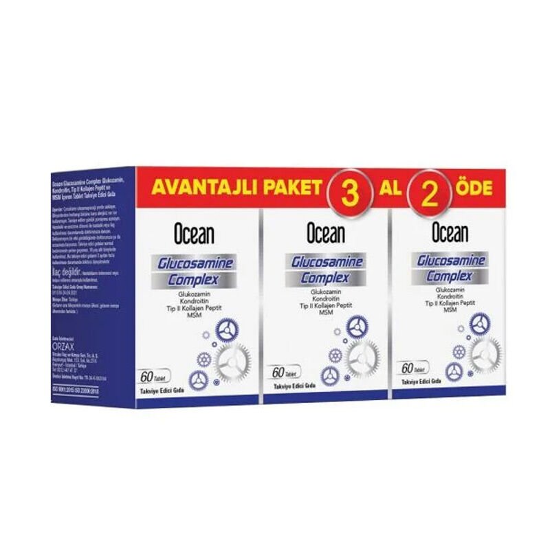Ocean Glukozamin Kompleks 60 Tablet 3 Al 2 Öde