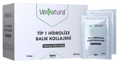 Venatura Tip 1 Hidrolize Balık Kollajeni 30 Saşe