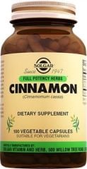 Solgar Cinnamon 100 Kapsül