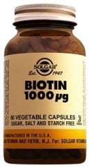 Solgar Biotin 1000 mcg 50 Kapsül