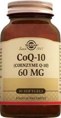 Solgar Coenzyme Q-10 60 mg 30 Yumuşak Kapsül