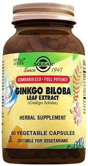Solgar Ginkgo Biloba Leaf Extract 60 Kapsül