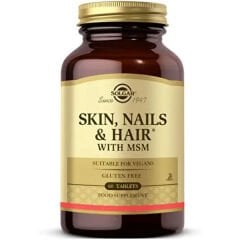 Solgar Skin Nails Hair With MSM 60 Tablet