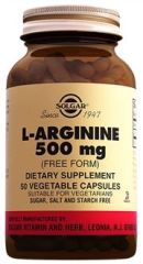 Solgar L-Arginine 500 mg 50 Kapsül