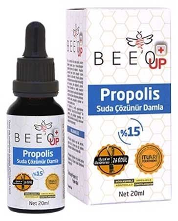 Beeo Up %15 Propolis Suda Çözünür Damla 20 ml