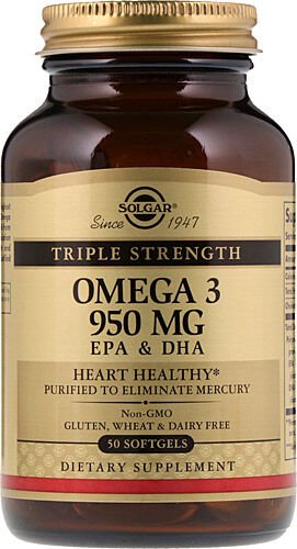 Solgar Omega-3 950 Softgel Form 50 Tablet