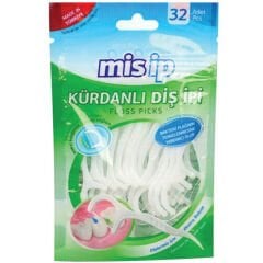 Mis İp Kürdanlı Diş İpi 32 Adet